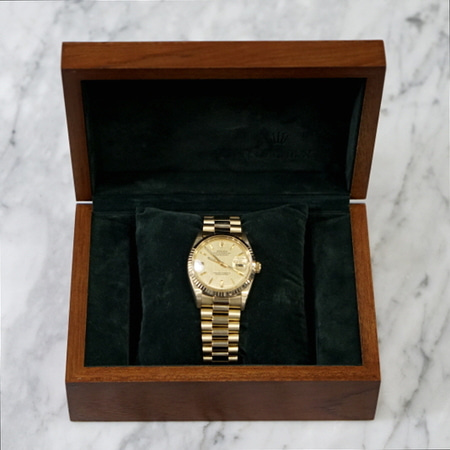 Rolex(롤렉스) 1601 18K 금통 DATEJUST(데이저스트) 남성용 시계