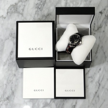 Gucci(구찌) YA1264007 르 마르셰 드 메르베이 스네이크 쿼츠 남성 시계