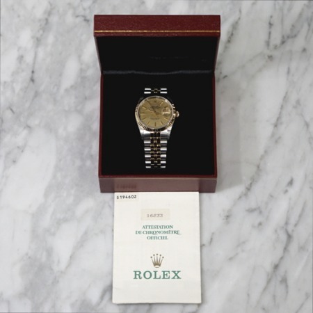 Rolex(롤렉스) 16233 18K골드콤비 DATEJUST(데이저스트) 남성 시계