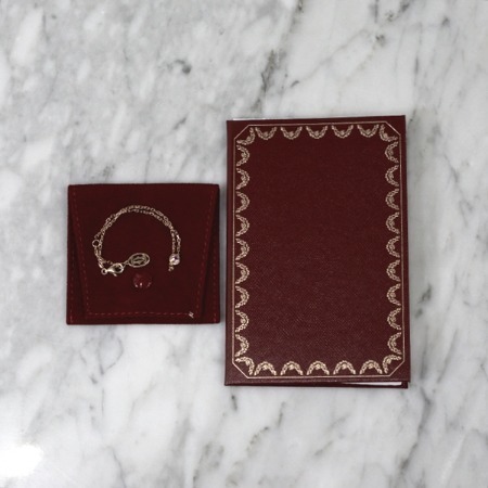 Cartier(까르띠에) B6037300 18K핑크골드 사파이어 디아망 레제 여성 팔찌
