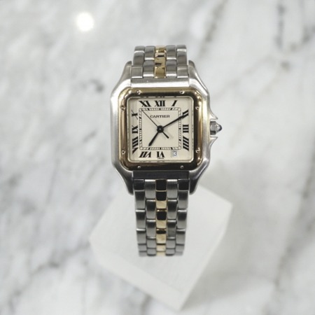 Cartier(까르띠에) 18K골드 콤비 팬더 드 까르띠에 MM(미듐) 남여공용 시계