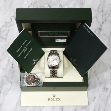 Rolex(롤렉스) 116233 18K골드콤비 DATEJUST(데이저스트) 10포인트 다이아 남성 시계