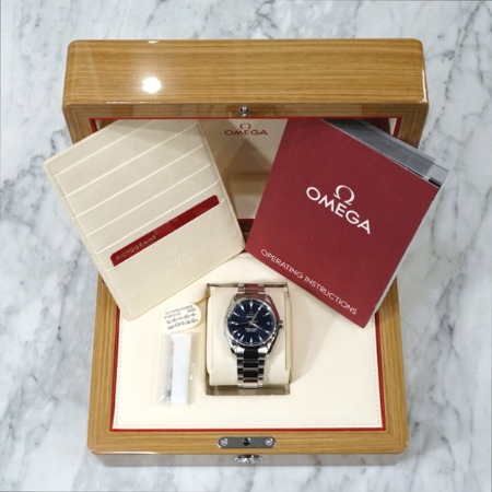 Omega(오메가) 231.10.39 아쿠아테라150M 청판 오토매틱 스틸 남성 시계