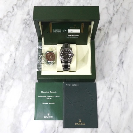 Rolex(롤렉스) 116200 DATEJUST(데이저스트) 블랙판 오이스터 스틸 남성 시계