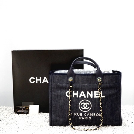 [새상품]Chanel(샤넬) A66941 도빌백 라지 토트백 겸 숄더백