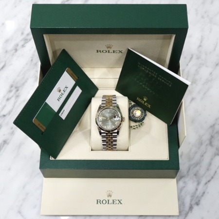 [19년신상]Rolex(롤렉스) 126233 18K골드콤비 데이저스트 올리브그린 69다이아 남성 시계