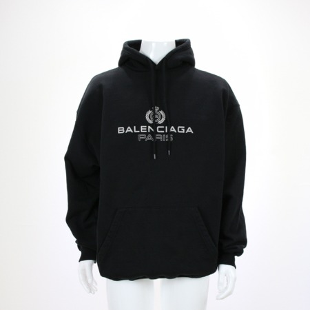 Balenciaga(발렌시아가) 578135 크라운 로고 남성 후드티aa05861