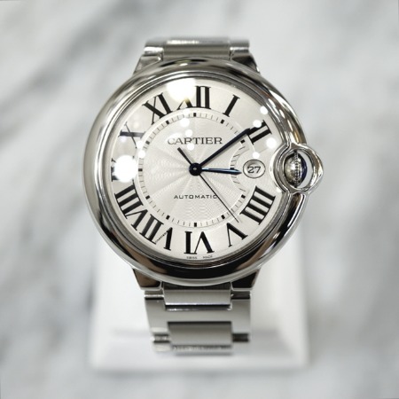 Cartier(까르띠에) W69012Z4 발롱블루 라지 42mm 오토매틱 스틸 남성 시계aa06031