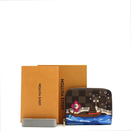 [새상품][신상]Louis Vuitton(루이비통) N60258 홀리데이 에디션 한정판 지피 코인퍼스 카드지갑aa08435