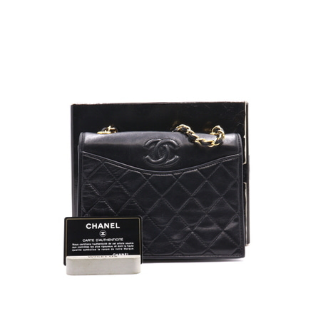 Chanel(샤넬) A2200 클래식(빈티지) 퀄티드 램스킨 타임리스 CC 싱글 플랩 체인숄더백 겸 크로스백aa19215