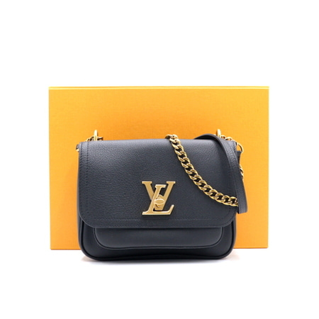 Louis Vuitton(루이비통) M57073 락미체인PM 블랙 그레인 레더 숄더백 겸 크로스백aa22404