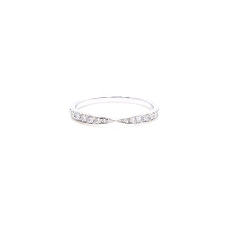 Tiffany(티파니) 플래티늄 20P다이아몬드 1.8mm 하모니밴드링 반지-14호aa24081