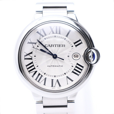 Cartier(까르띠에) W69102Z4 발롱블루42MM 오토매틱 스틸 남성 시계aa22431